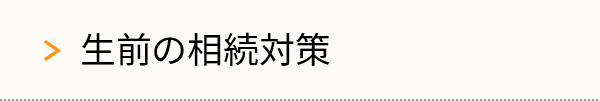 生前の相続対策